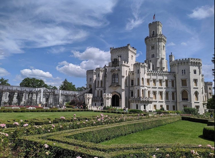 Castle Ruins Trmačov, Hluboké Dvory, Czech Republic (Czechia)